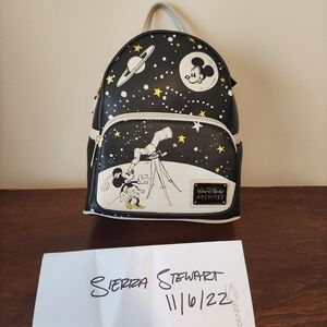 Mickey and Minnie Moon Space Archive Loungefly